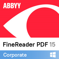 ABBYY FineReader PDF Corporate, Licencja dla jednego użytkownika (ESD), GOV/NPO/EDU, ograniczona czasowo, 3 lata