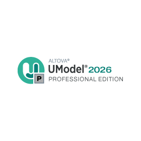 SMP for Altova® UModel 2026 Professional Edition (1 year) Installed Users (1)